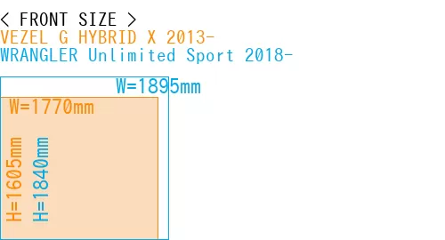 #VEZEL G HYBRID X 2013- + WRANGLER Unlimited Sport 2018-